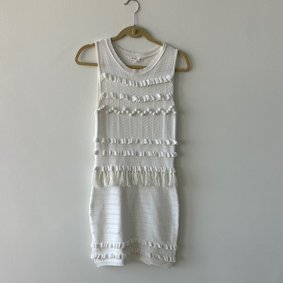 Endless Rose Dresses & Skirts - Endless Rose White Textured Mini Dress